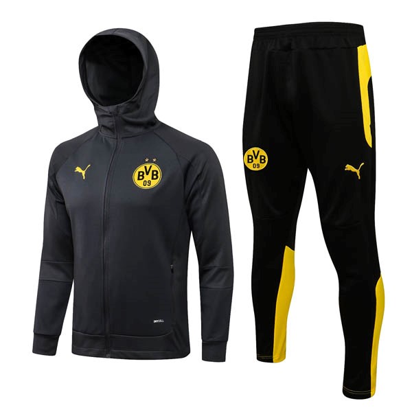 Chandal Con Capucha Borussia Dortmund 2022-23 Gris